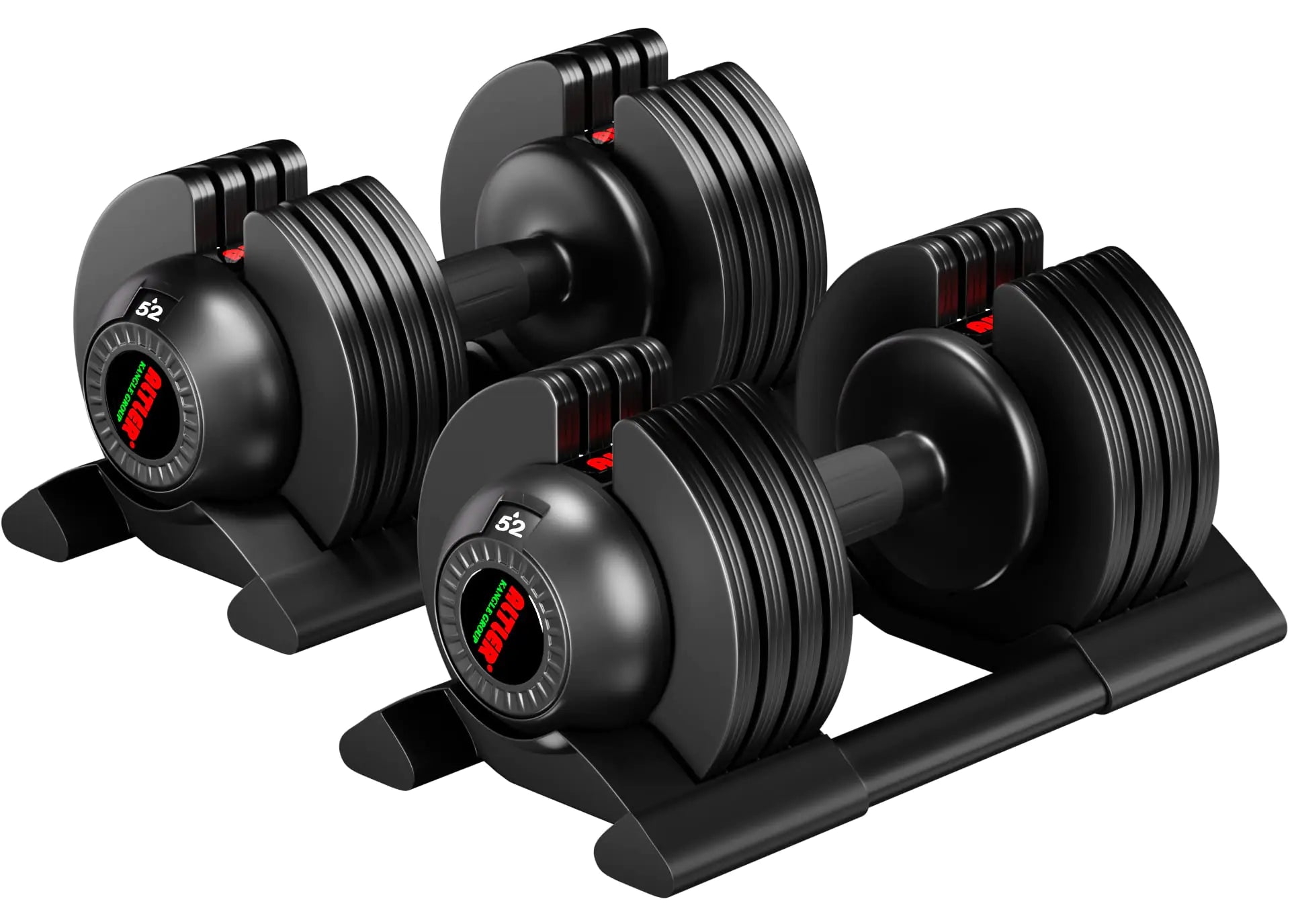 ALTLER 52LB pair Dumbbell Set with Tray