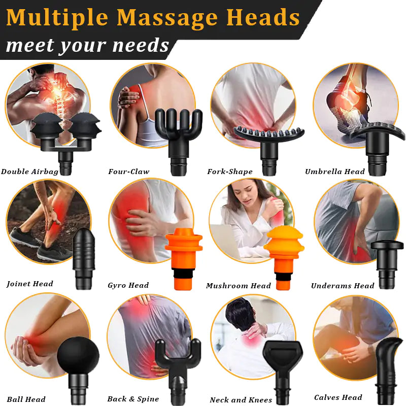 Professional Massage Gun | Instant Muscle & Joint Pain Relief