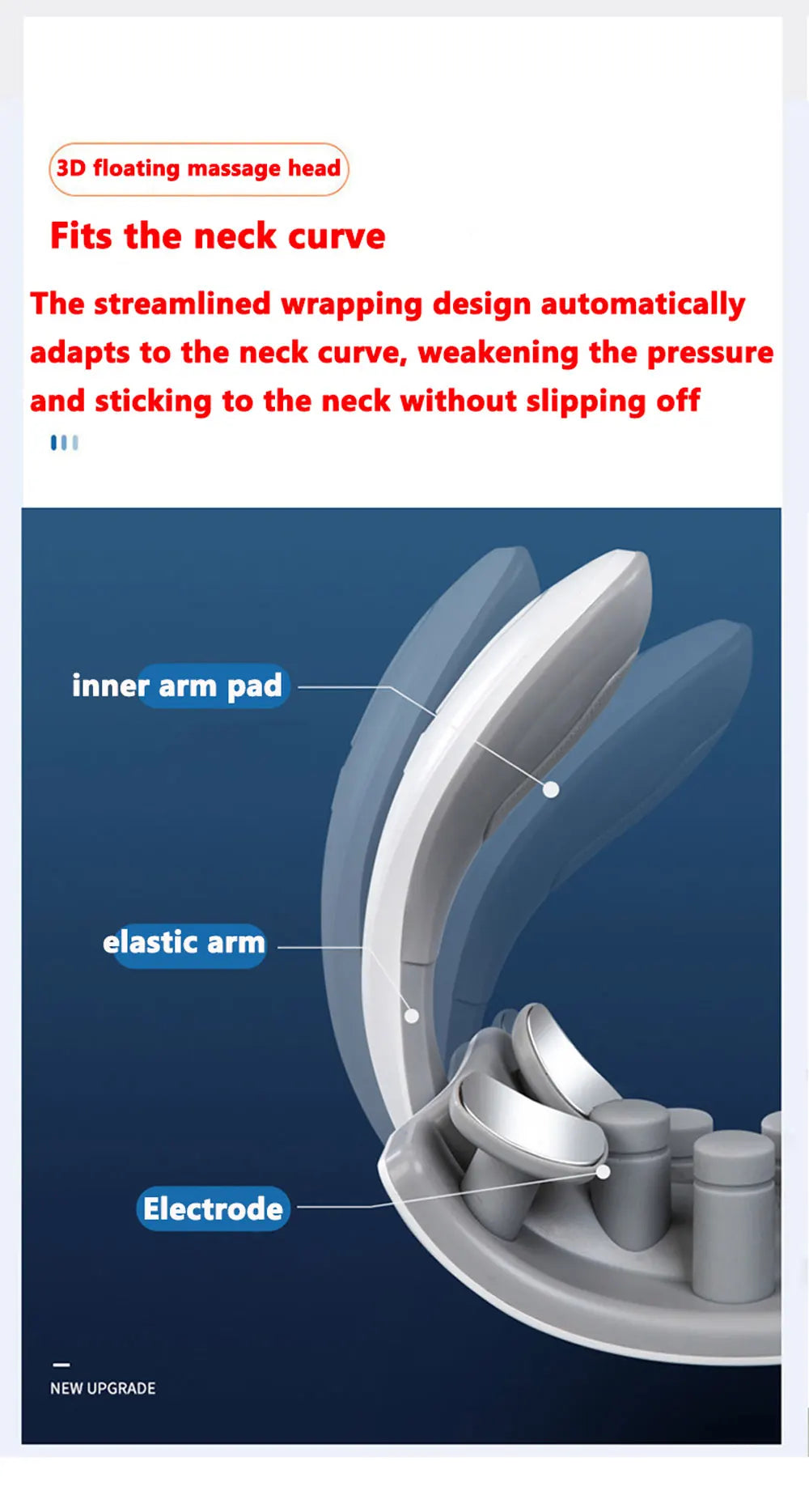 Smart Neck Massage Instrument Portable Shoulder Neck