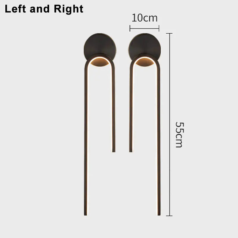 Modern LED Wall Lights - Indoor Lighting for Living Room, Bedroom, Bedside, and Home Decor Wall Sconces Lamp