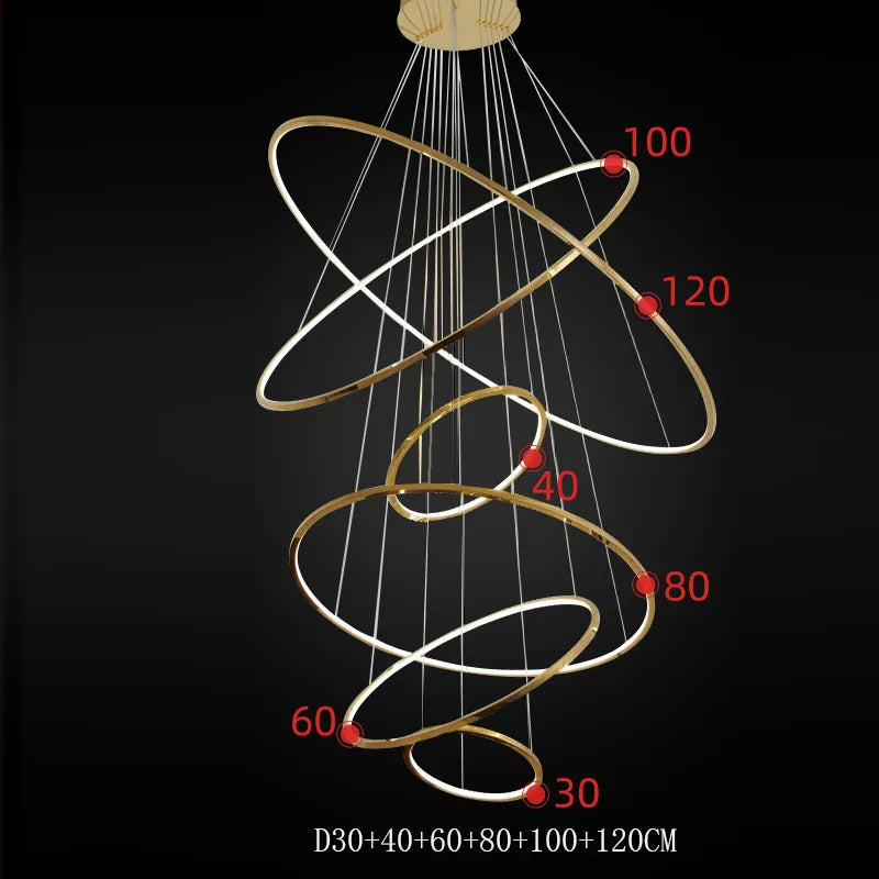 Home Decoration Pendant Lamp with LED Lights - Versatile Chandelier Lighting for Living Rooms, Bedrooms, and Dining Rooms