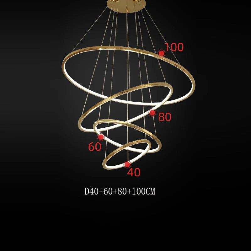 Home Decoration Pendant Lamp with LED Lights - Versatile Chandelier Lighting for Living Rooms, Bedrooms, and Dining Rooms