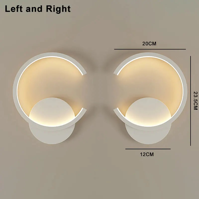 Modern LED Wall Lights - Indoor Lighting for Living Room, Bedroom, Bedside, and Home Decor Wall Sconces Lamp