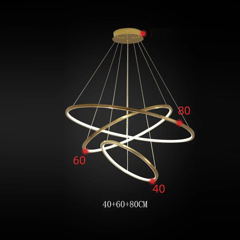 Home Decoration Pendant Lamp with LED Lights - Versatile Chandelier Lighting for Living Rooms, Bedrooms, and Dining Rooms