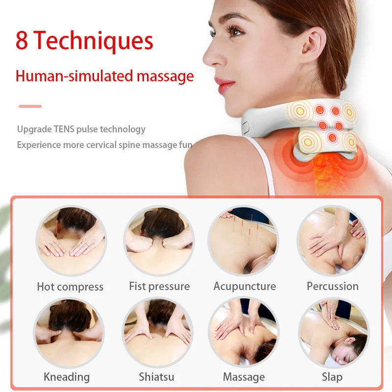 Smart Neck Massage Instrument Portable Shoulder Neck